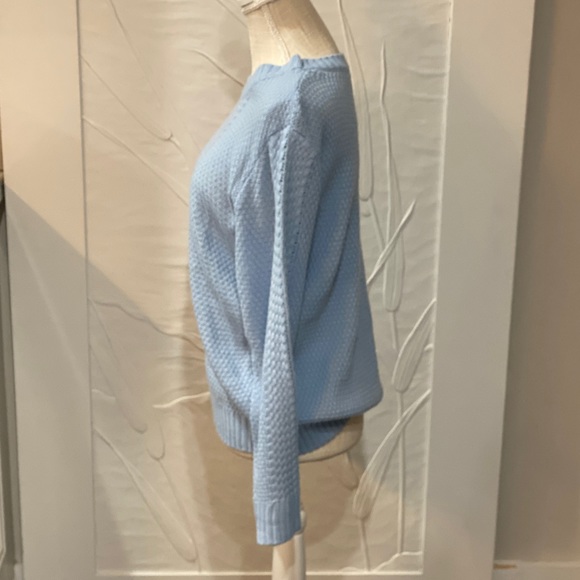 Blue Sweater *WORN ONCE* Perfect for a Gender Reveal - Picture 10 of 11